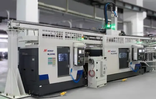 NLT322SY Double turret & spindle Turning Center